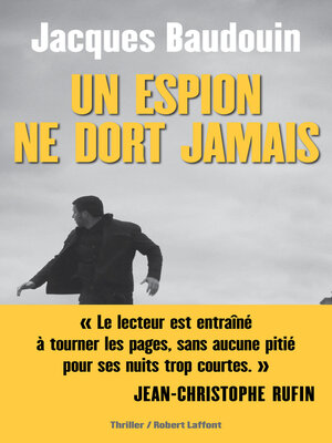 cover image of Un Espion ne dort jamais